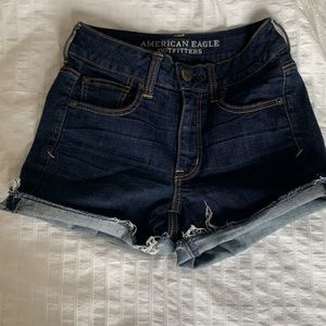 American Eagle denim shorts, 2